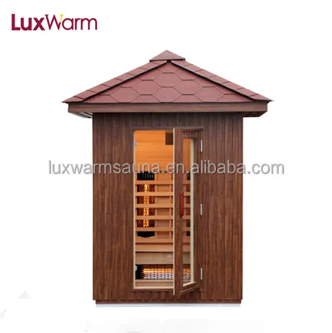 Nieuwste model beste outdoor tuin sauna met unieke ontwerp