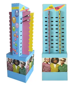 children sunglasses display stand 4 sides 40 pairs of glasses