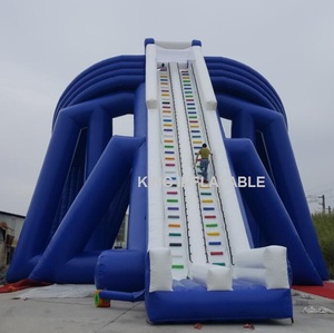 Trung Quốc Nhà Máy Giá Inflatable trượt nước thương mại bơm hơi khổng lồ Ba trượt - Product Image 3