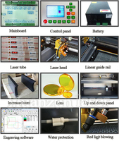 Graveur laser en pierre de granit, machine pour graver bon marché, sans métal, 80/1080/9060/100 w, CNC, Ruida 130