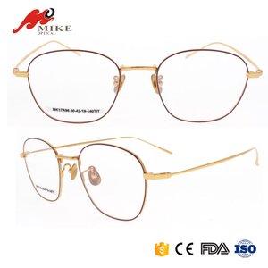 2017 Voguish Air Titane Jaune Montures de lunettes Pour Hommes - Product Image 5