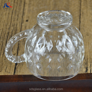 Ensembles de café moka <span class=keywords><strong>arabe</strong></span> à bouche large tasse à boire <span class=keywords><strong>en</strong></span> verre avec logo personnalisé 200ml tasse d'<span class=keywords><strong>avoine</strong></span> pour petit déjeuner <span class=keywords><strong>en</strong></span> relief - Product Image 2