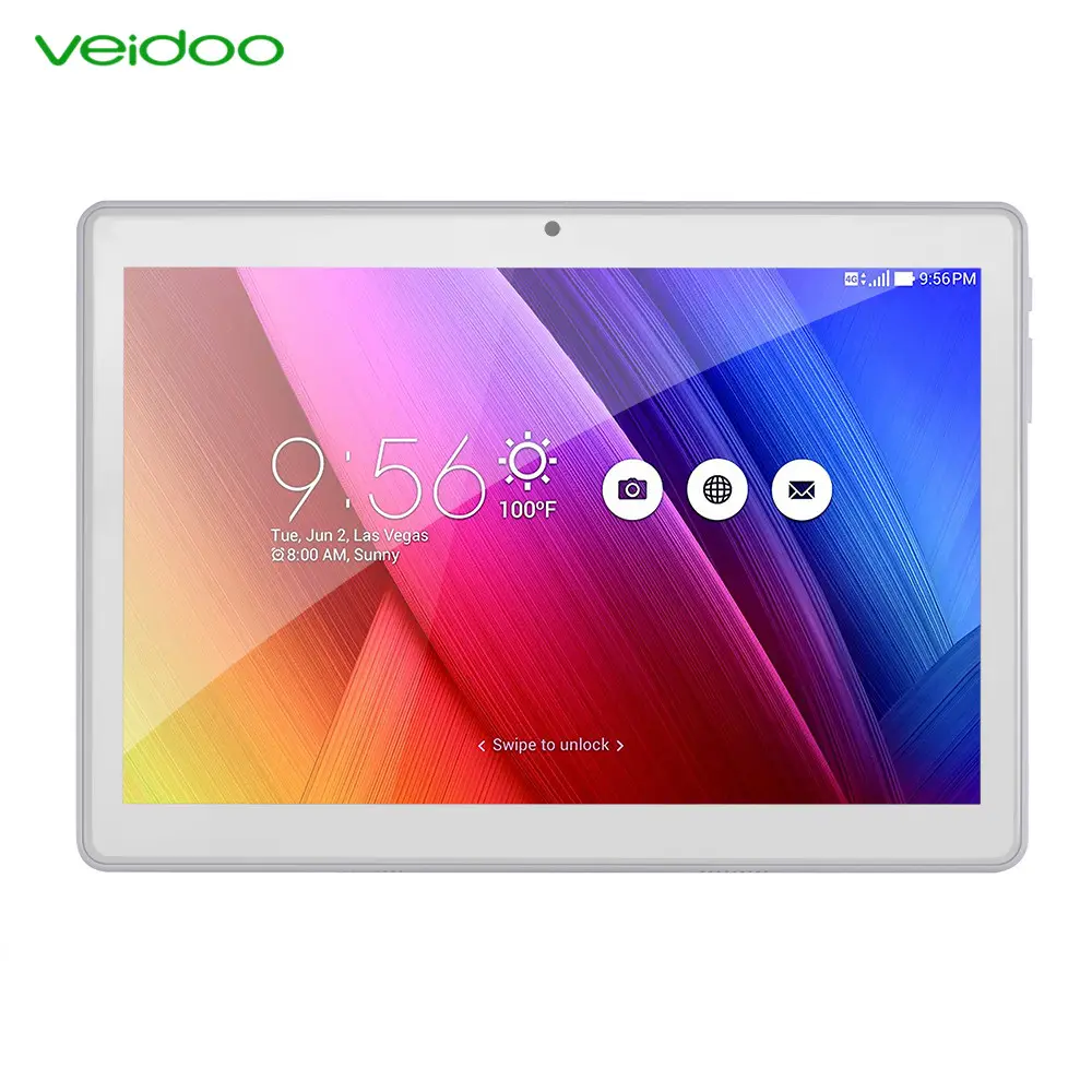 יבוא על מכירה זכוכית מגע מסך Tablet נייד אנדרואיד 10 אינץ משלוח לבן תיבת Tablet Pc