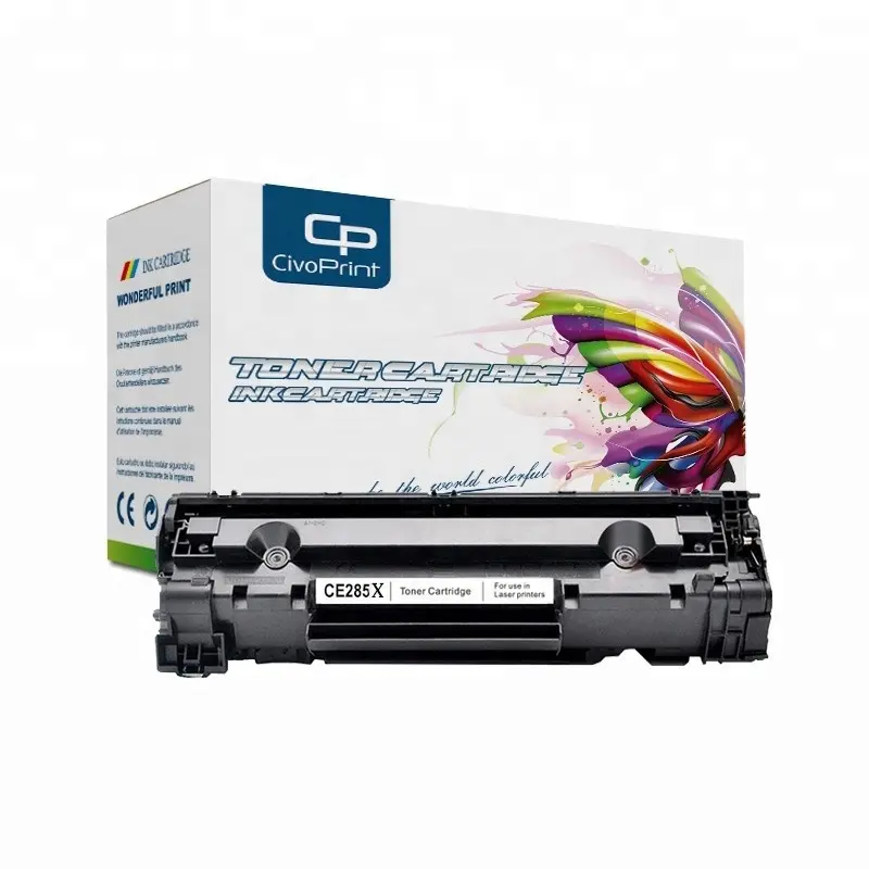 Civoprint Hoog Rendement Zwarte Tonercartridge 85X Ce285X Compatibel P1102 1102 w M1132 1212 1214 1217 Printer