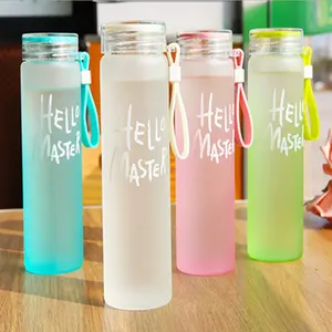 UCHOME taşınabilir gıda güvenliği/BPA ücretsiz buzlu cam sıcak soğuk su süt şişesi