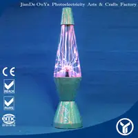 mushroom double magic tubular ball effect lava lamp