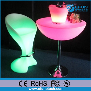 Batería operado iluminado <span class=keywords><strong>restaurante</strong></span> mesa de comedor, <span class=keywords><strong>tabla</strong></span> de <span class=keywords><strong>la</strong></span> barra de luz led de alto brillo - Product Image 2