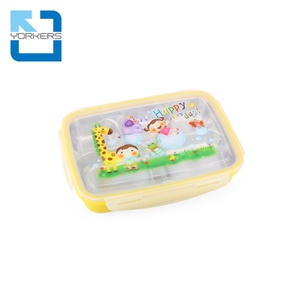 5 compartment stainless steel lunch box & kids lunchbox