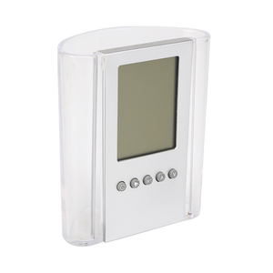 Quà Tặng Khuyến Mại Cho Bác Sĩ Đa Chức Năng Chủ Bút Trong Suốt Với Lịch Kỹ Thuật Số Đồng Hồ Báo Thức - Product Image 3