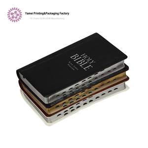 Fácil de transportar de impressão capa de couro lembrança mini bíblia <span class=keywords><strong>king</strong></span> <span class=keywords><strong>james</strong></span> - Product Image 1