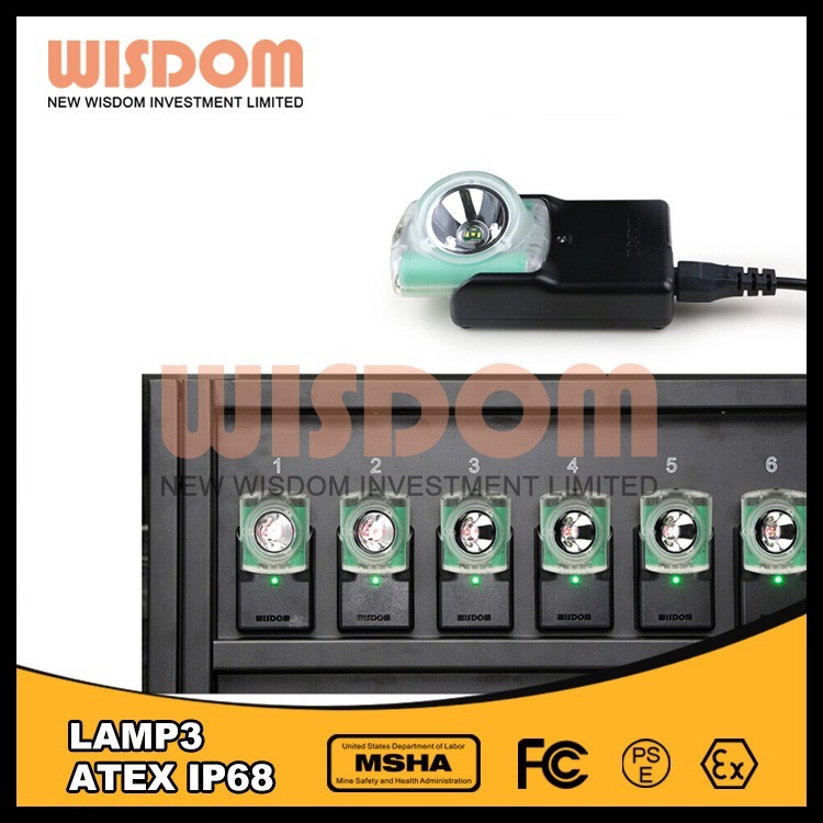 Sagesse SOS Fonction Lampe 3 lampes de poche led minière