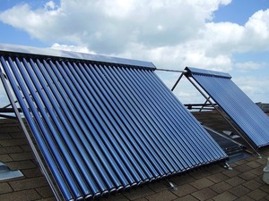 Selektive Beschichtung Heatpipe 30 Rohre Solarwarmwasserbereiter Sammler - Product Image 2