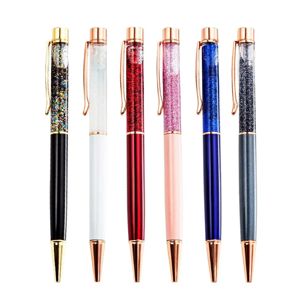 Nducjh — stylo à bille flottant de luxe, de haute qualité, stylo à liquide