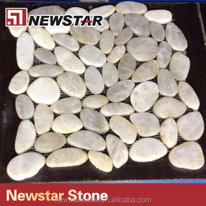 Newstar đá phẳng sông sỏi thái lát Gạch Mosaic <span class=keywords><strong>Pebble</strong></span> - Product Image 3