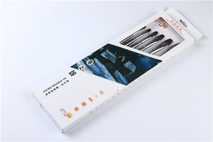 Popular& fresco aspecto de pintura del artista <span class=keywords><strong>108</strong></span> cepillo de pelo de tejón hechos a mano aceite de cepillo de la pintura - Product Image 6