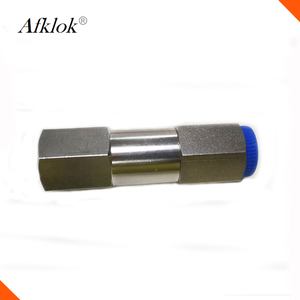 Valvola di Non Ritorno in Acciaio Inox a 2 Vie ad Alta Pressione 1/4 di Pollice Maschio NPT e Femmina 3000PSI Standard Gas Alta Temperatura NV Generale AFK - Product Image 2