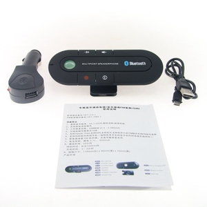 In-Xe Loa <span class=keywords><strong>Bluetooth</strong></span>, Không Dây Hands Xe Miễn Phí Kit <span class=keywords><strong>Bluetooth</strong></span> SUN Visor, Di Động <span class=keywords><strong>Bluetooth</strong></span> Multipoint Loa - Product Image 6