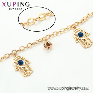 75135 Xuping großhandel schmuck ladentheke design bilder beliebte 18 karat <span class=keywords><strong>gold</strong></span> armband - Product Image 5