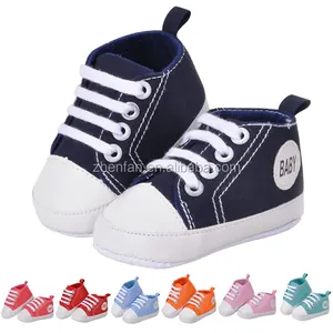 Groothandel Gemengde Kleuren Canvas Baby Baby Schoenen