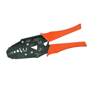 LS-02H1 Alat Crimping Koaksial untuk Crimping Kabel Koaksial BNC, Serat Optik, RG6 RG58 RG59 RG62 Crimp Tool Hex Crimper