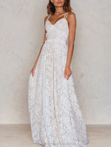 Double Layered Vintage <strong>White</strong> <strong>Lace</strong> <strong>Dress</strong> Women Elegant Long <strong>Maxi</strong> <strong>Dress</strong> for Women Casual Long <strong>Dresses</strong> Ladies - Product Image 2