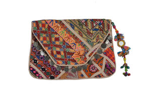 Haute qualité fait à la main ethnique Cultch bohème Banjara sac à main Boho femmes sac de voyage de fabricant indien - Product Image 2