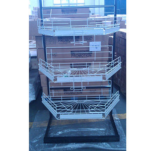 Panier en fil pliable avec séparateurs dans les étagères des magasins de détail des supermarchés petit volume pour le stockage - Product Image 5