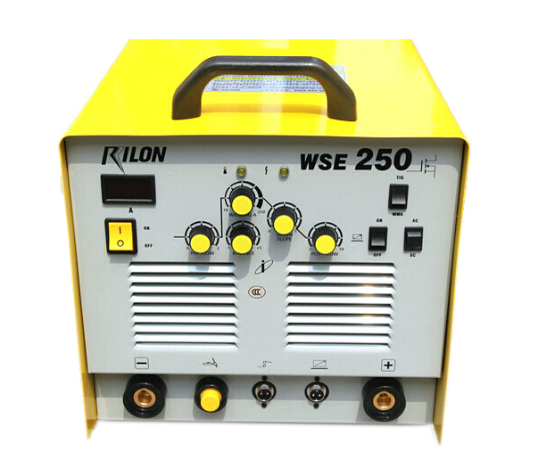 WSE-250 220V IGBT инвертор, портативный сварочный аппарат Tig, сварочный аппарат AC DC Tig