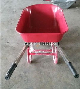 Plateau en acier <span class=keywords><strong>100L</strong></span> avec roue pneumatique <span class=keywords><strong>Brouette</strong></span> robuste WB8602 - Product Image 4