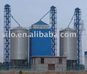 Armazenamento de grãos pequenos silos de trigo