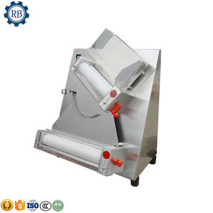 Mouleur de pâte à <span class=keywords><strong>Pizza</strong></span> électrique semi-automatique Presse à pâte à <span class=keywords><strong>Pizza</strong></span> Machine d'étirement Argent Multifonction Restaurant en acier inoxydable - Product Image 3