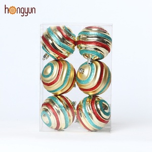 80mm palle <span class=keywords><strong>di</strong></span> <span class=keywords><strong>natale</strong></span> ornamenti <span class=keywords><strong>decorazioni</strong></span> per alberi infrangibili palline da <span class=keywords><strong>disegno</strong></span> colorate scintillanti - Product Image 3