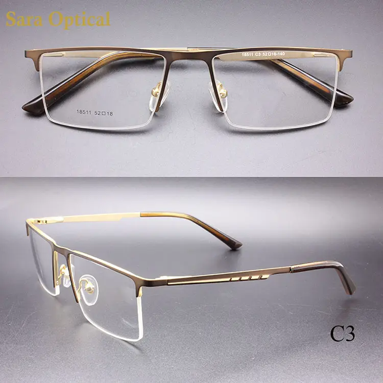 Frame Kacamata Desainer untuk Pria, Bingkai Kacamata Optik