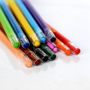 Back to school 12ct twist-up colorato matita pastello - Product Image 3