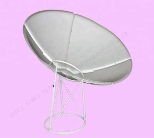Antenne parabolique <span class=keywords><strong>satellite</strong></span> C/Ku Bande 2,1 m à foyer principal, montage sur poteau ou au sol, pour le Sri Lanka, 6,9 pieds avec poteau FTA 210 cm - Product Image 3