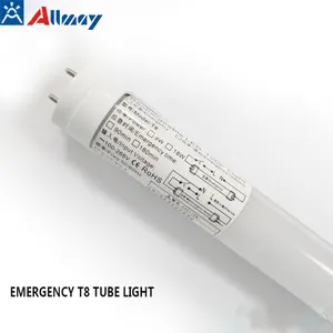 2 pés de tubo recarregável, 600mm, 9w, alimentado por bateria, luzes de led, tubo recarregável, único ponta g13, para armazém, fábrica