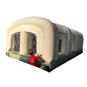 空气恒定定制汽车喷涂充气喷漆室帐篷，带过滤系统
