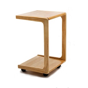 Extraíble pequeña mesa de café con ruedas simple mini sofá lado pequeño mesa de dormitorio - Product Image 1
