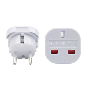 Yuadon Travel <strong>Adapter</strong> <strong>Uk</strong> to Eu Europe European Plug <strong>Adapter</strong> YD-9625 - Product Image 3
