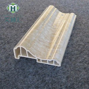 Melinco WPC Bamboo Floor <strong>Column</strong> Molding | Polyurethane Decorative Wall Panel &amp; PVC <strong>Wood</strong> Look Moulding