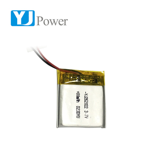 Pequeña batería de lipo de 262022 80 mAh 3,7 V batería de polímero de litio para GPS - Product Image 4