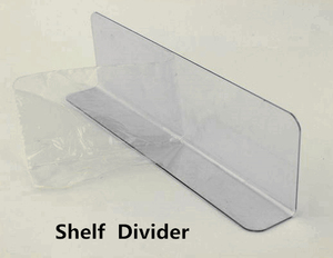 Bán Lẻ Rõ Ràng Nhựa Chia Kệ L-Hình Dạng PVC Ngăn Cho Kim Loại Kệ - Product Image 2