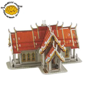 Thailand Architecture 3d puzzle The Marble Temple (Thailand)