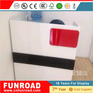 Mostrador <span class=keywords><strong>de</strong></span> recepcion o cajero para tiendas <span class=keywords><strong>de</strong></span> mult uso con MDF pintura hornada - Product Image 4