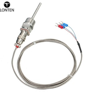 Lonten RTD PT100 Sıcaklık Sensörleri Ile 1/<span class=keywords><strong>2</strong></span> Inç NPT Konuları Ayrılabilir Konnektör - Product Image 4