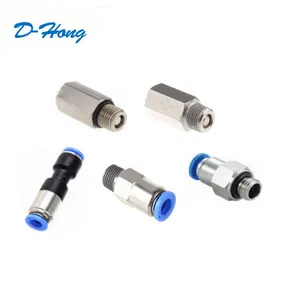 Pneumatic Fitting Check Valve Stop Fittings