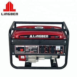 Lingben China Lutian 8500 W generador de gasolina Honda precio - Product Image 1