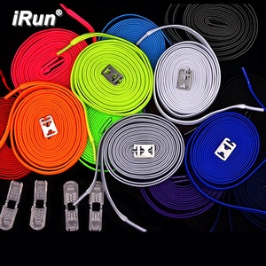 <span class=keywords><strong>IRun</strong></span> de Metal personalizado de anclas con cerradura plana elástico cordones sistema proporcionar privado códigos de barras aceptar la pequeña cantidad de la orden - Product Image 5