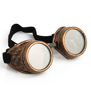 Kính Steampunk 2022 Kính Mắt Cổ Điển Retro Hàn Kính Râm Punk Gothic 2018 Thời Trang Retro Steam Punk Kính Râm - Product Image 2