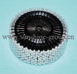 Épingles à coudre colorées de haute qualité, tête perlée - Product Image 6